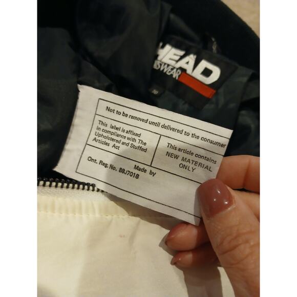 HEAD Womens Ski Suit Vintage sz 10 One Piece Retro 80s 90s - Picture 12 of 14